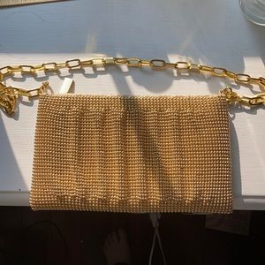 Gold Handbag